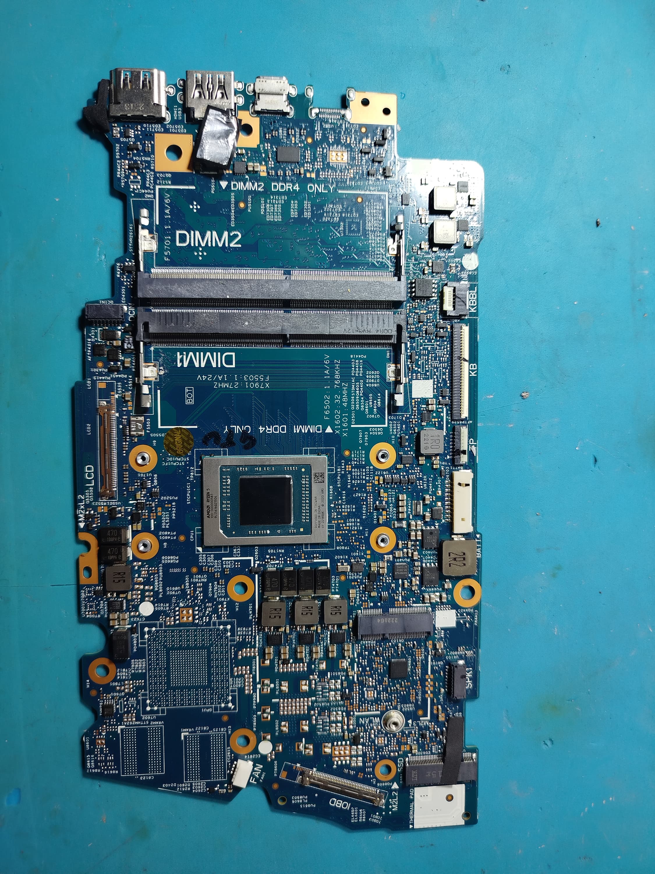 Tarjeta madre Dell Inspiron 14 ODIN14N_16V (Donante)