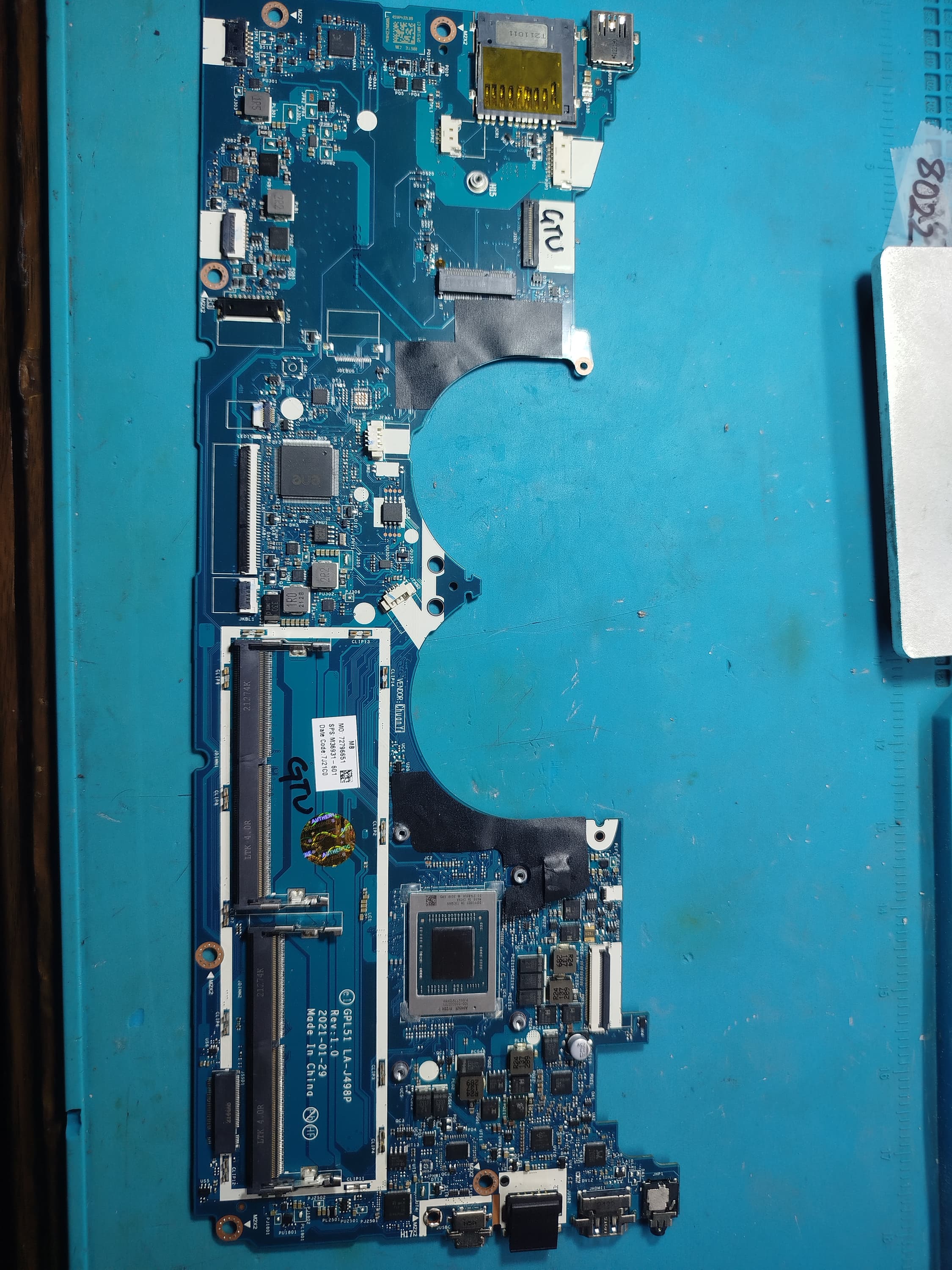 Tarjeta madre HP Envy X360