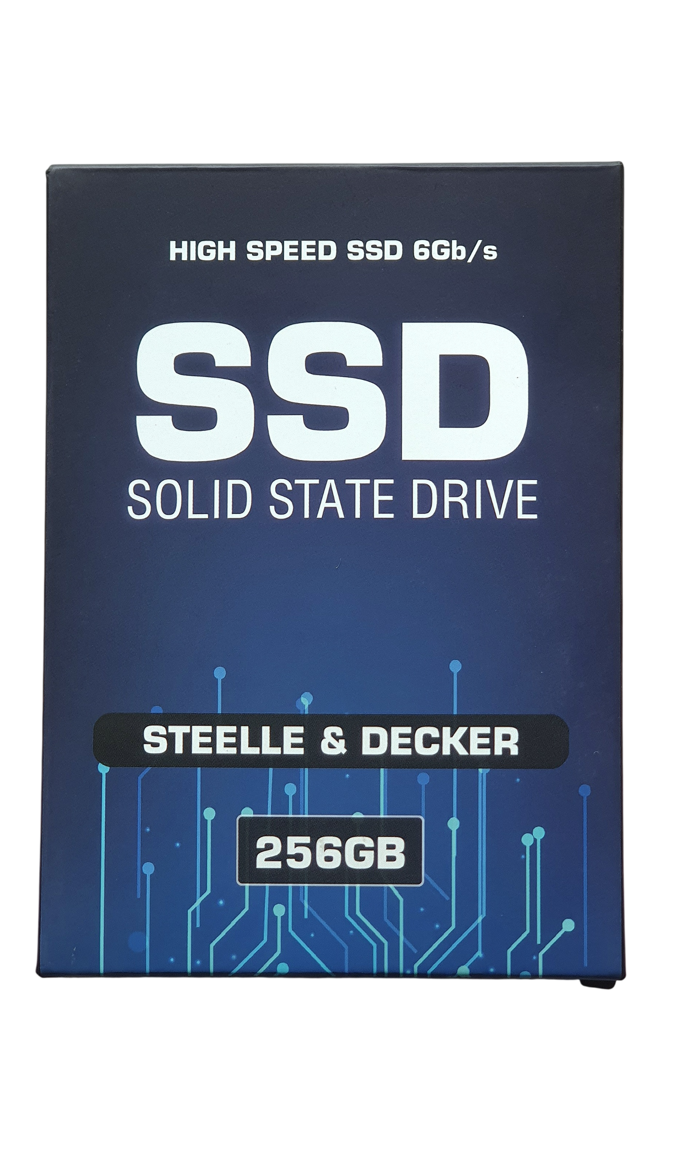 DISCO SOLIDO SSD 256GB SATA STEELLE & DECKER 