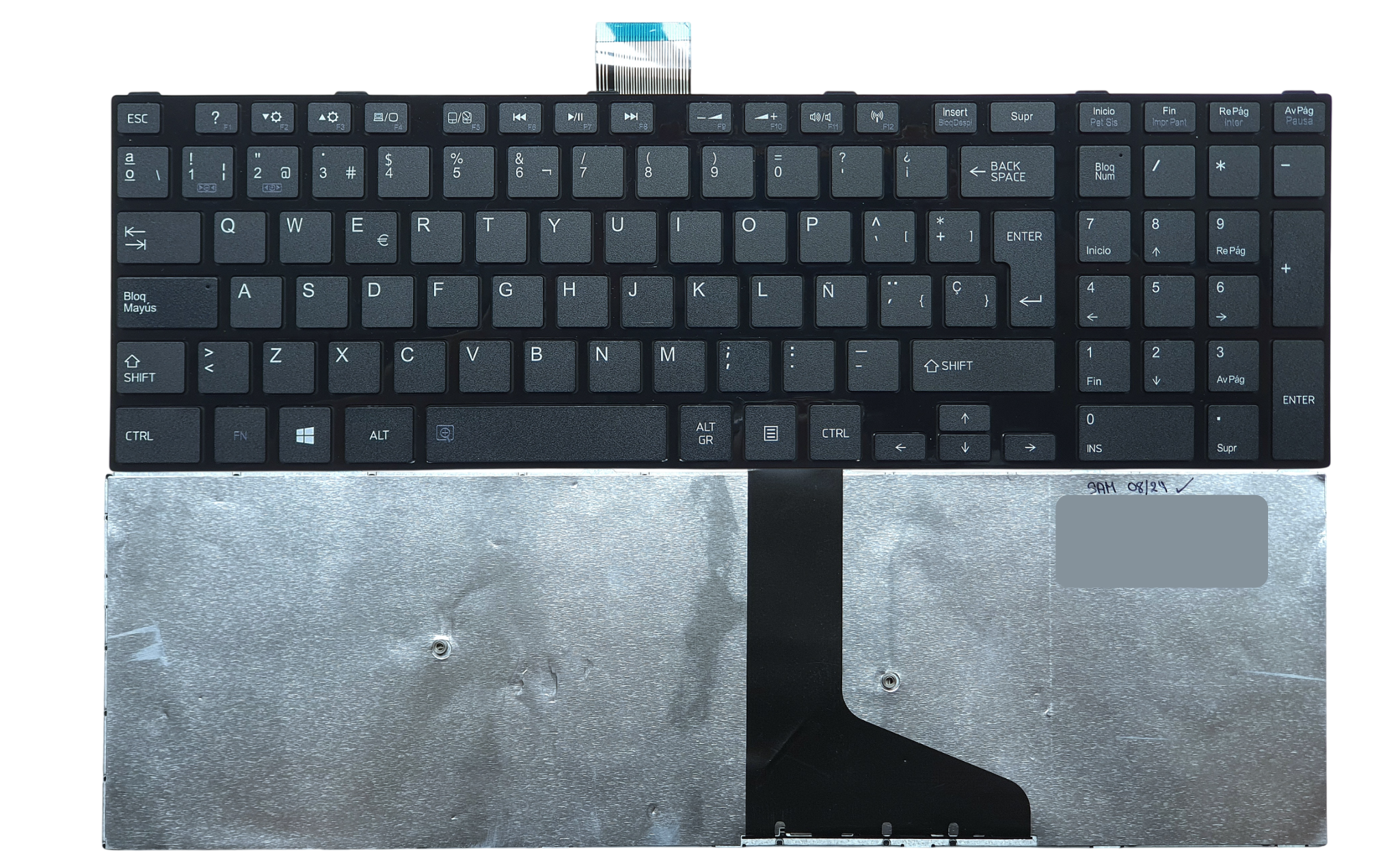 TECLADO PARA LAPTOP TOSHIBA S50-A S55-A U55-A S55-A5164 S55-A5169 S55-A5176 S55-A5188 S55-A5274 S55-A5257 S55-A5279 S55-A5359