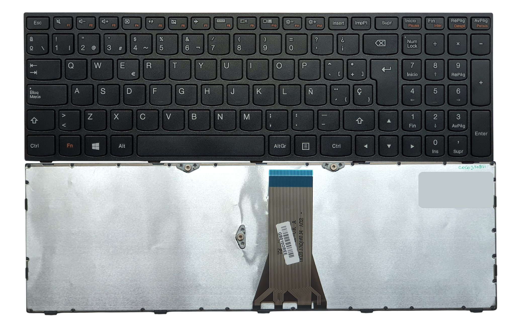 TECLADO LENOVO G50 G50-30 G50-45 G50-70 G50-80 ORIGINAL  ADAPTABLE S510P
